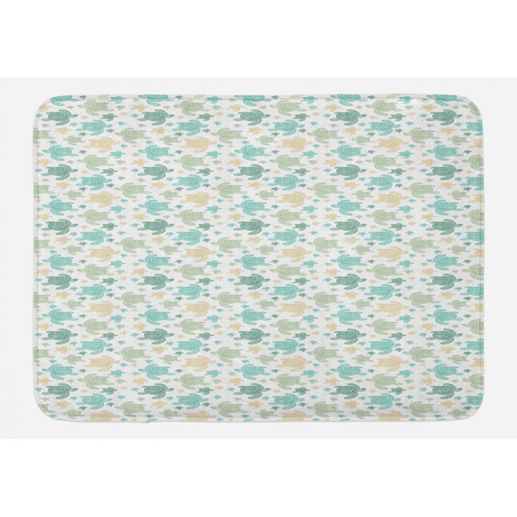 Bless international Animal Print Bath Rug Wayfair